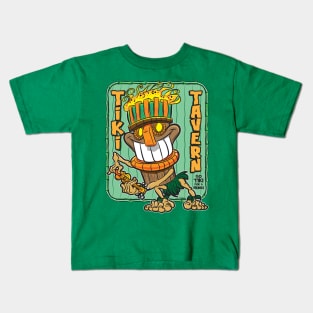 Tiki Tavern, Go Tiki for a Drinki , Tiki on Ukulele Kids T-Shirt